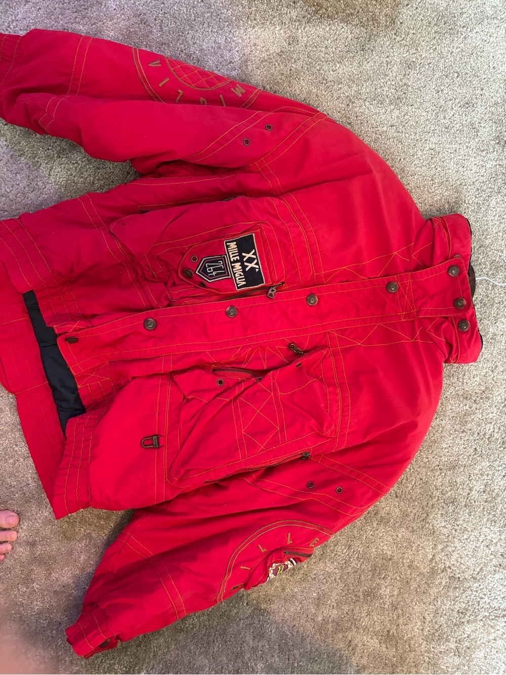 Bogner Red Ski Jacket